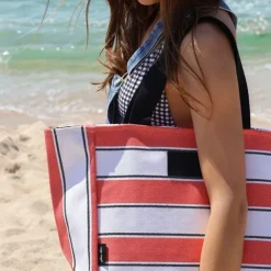 Sac Shopping Rouge