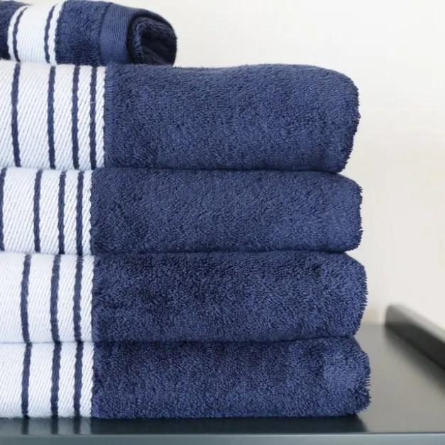 Serviette de bain Bleu
