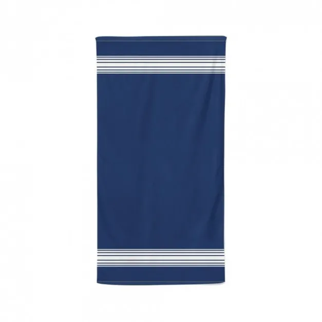 Serviette de bain Bleu
