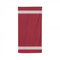 Serviette de bain Rouge