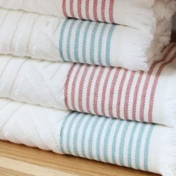 Serviette de bain Rouge