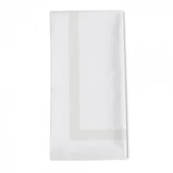 Serviette de table Blanc