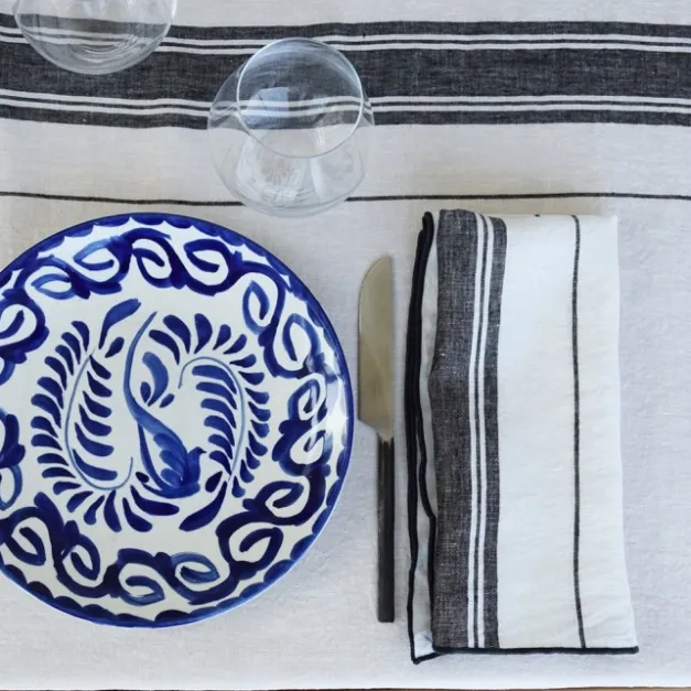 Serviette de table Blanc