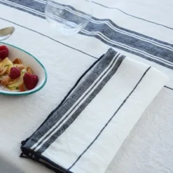 Serviette de table Blanc