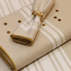 Serviette de table Blanc