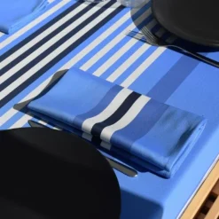 Serviette de table Bleu
