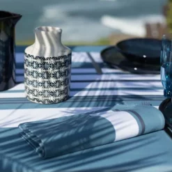 Serviette de table Bleu