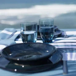 Serviette de table Bleu