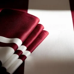 Serviette de table Rouge