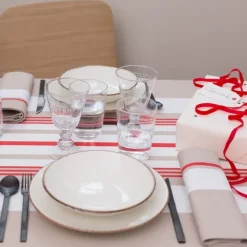 Serviette de table Rouge