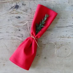 Serviette de table Rouge