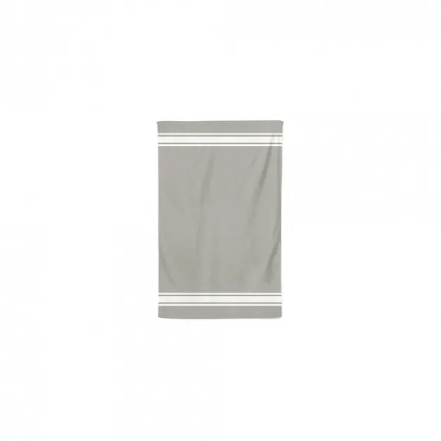 Serviette invité Gris