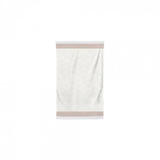 Serviette invité Rouge