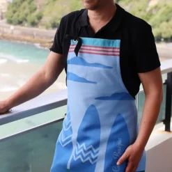 Tablier de cuisine Bleu
