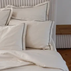 Taie d'oreiller Beige
