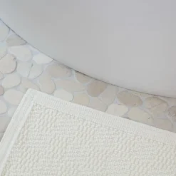 Tapis de bain Blanc