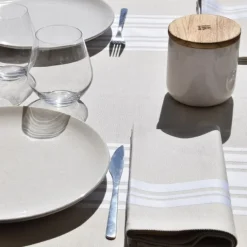 Tissu Blanc