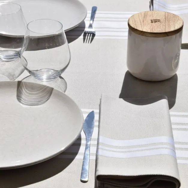 Tissu Blanc