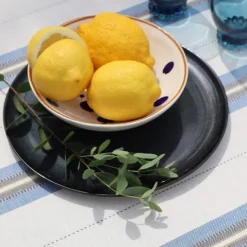 Tissu Bleu