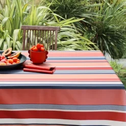 Tissu enduit Orange
