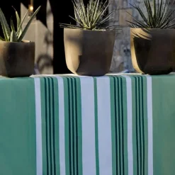Tissu enduit Vert