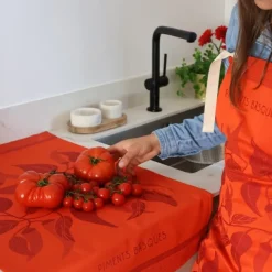 Torchon de cuisine Rouge