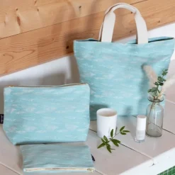 Trousse de toilette basque Bleu
