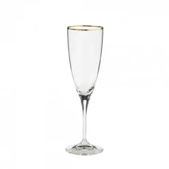 Verres à eau et à pied Or