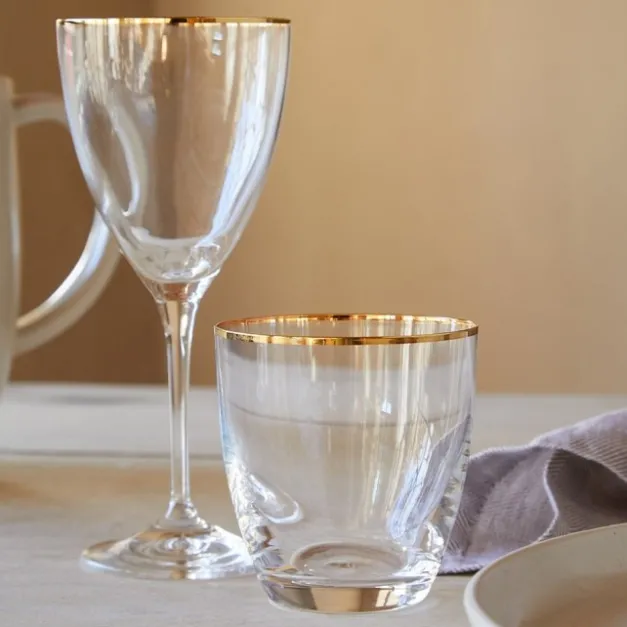 Verres à eau et à pied Transparent